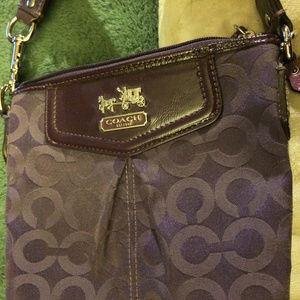 Coach Limited Edition Swingpack Purple